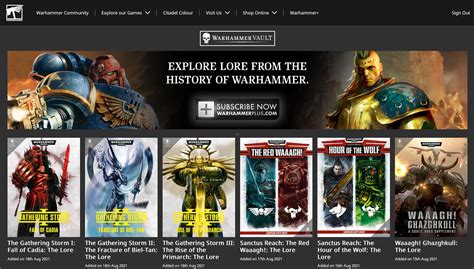 warhammer plus app.